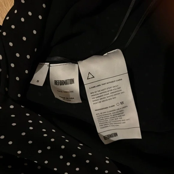 Reformation Milan Dress – Polka Dot, Size Small Like New - Picture 7 of 7